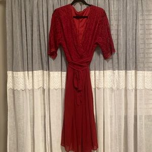 24 Lace Knee length dress. Worn once.